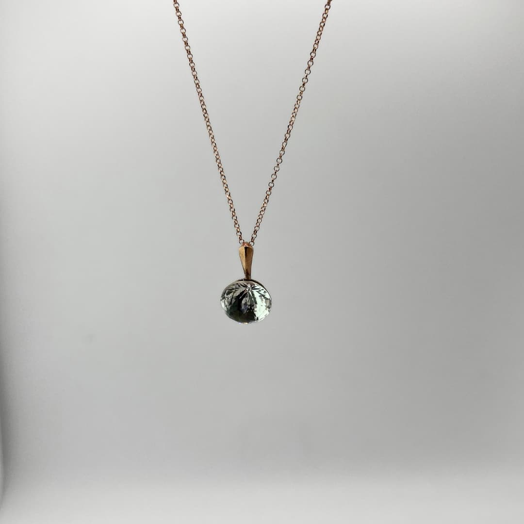 Swarovski kristalliga hõbedast kaelakee - Liz