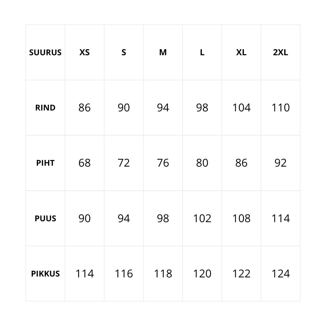 Naiste kleit Giordana - Must