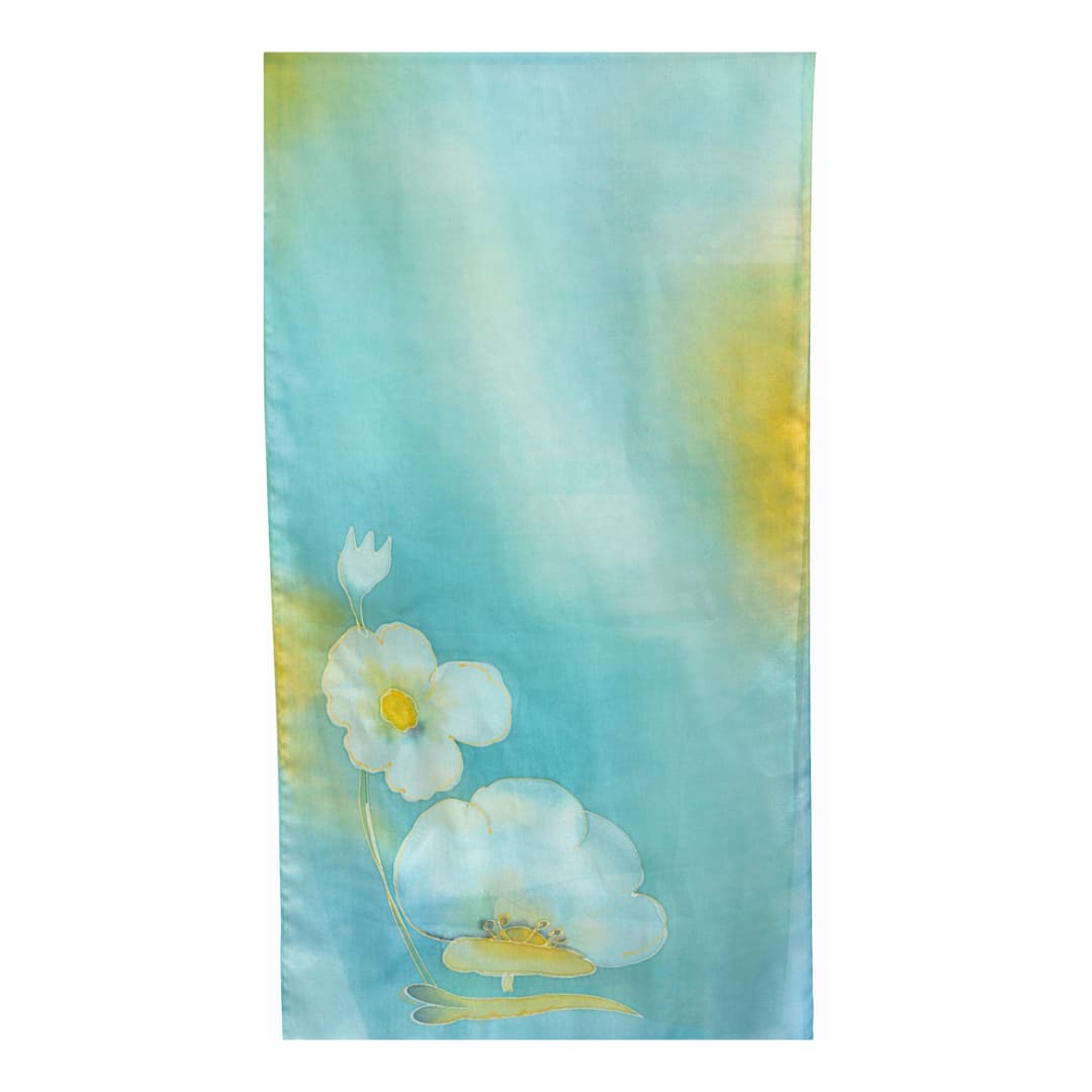 Merike Roodla 100% siidisall 40x150cm - 25