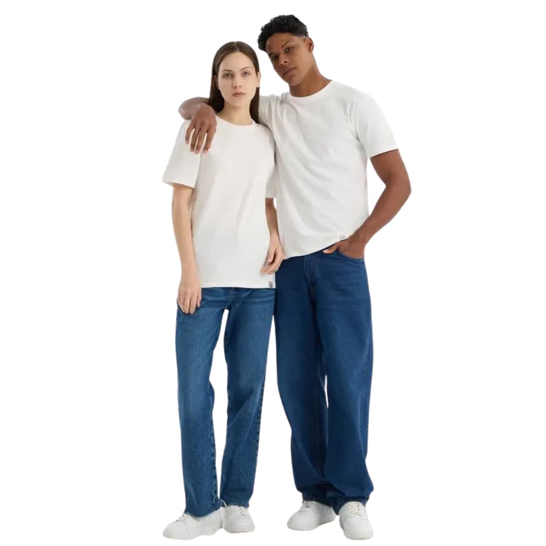 Marat unisex t-särk väike logo - Valge