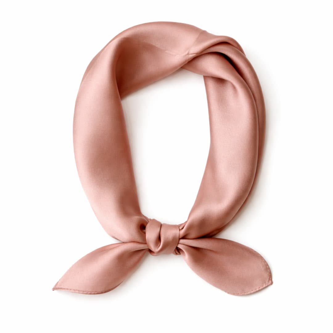 100% siidisall 53x53cm - Roosa