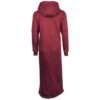 Marat naiste kapuutsiga pikk kleit - Veinipunane