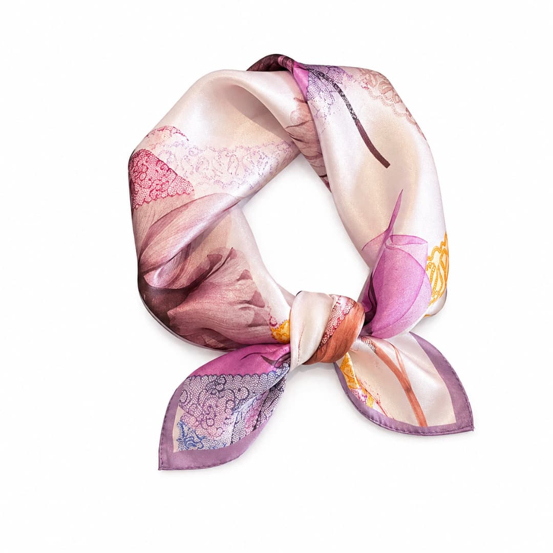 100% siidisall 53x53cm - 14