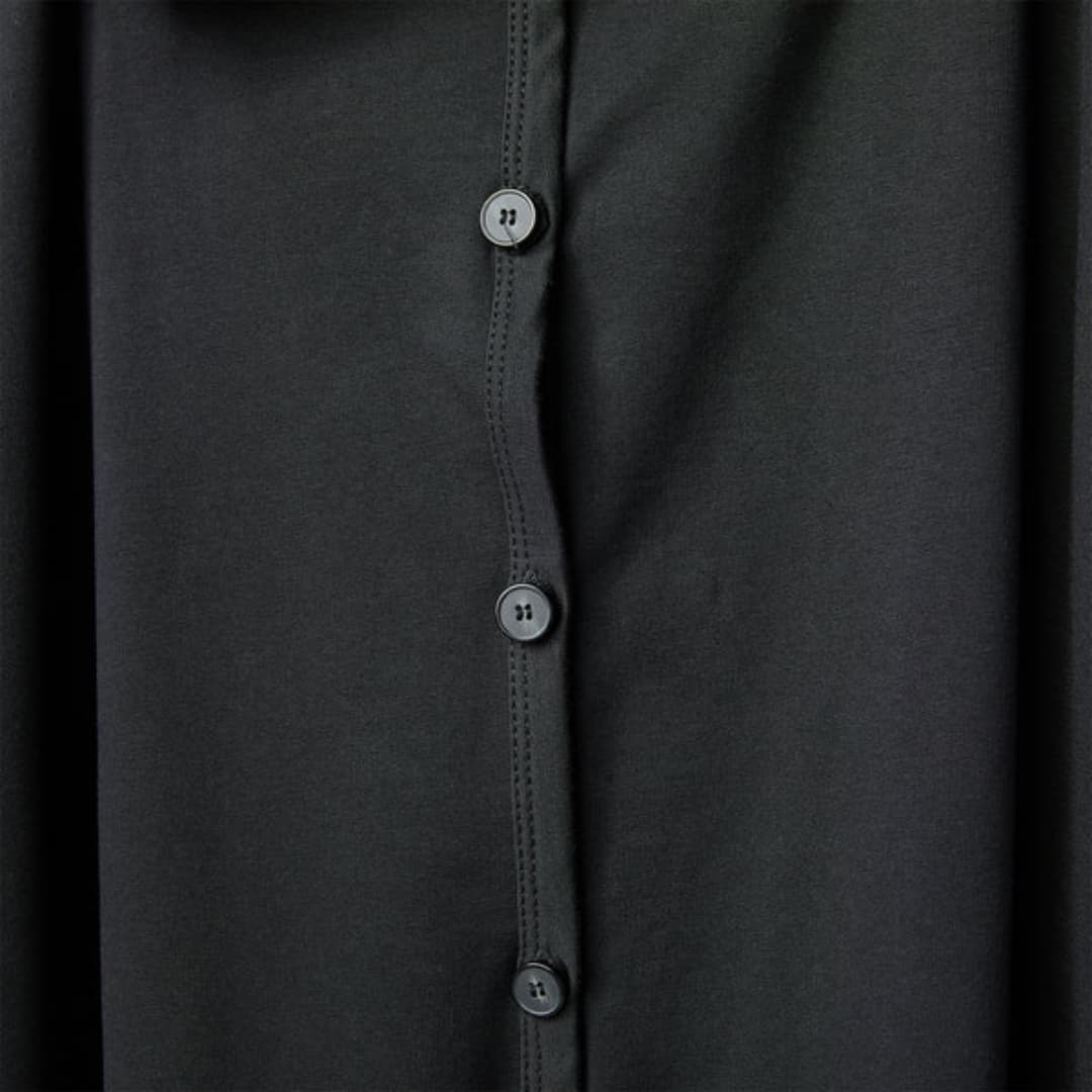 Kapuutsiga dressipluus/jakk - Must