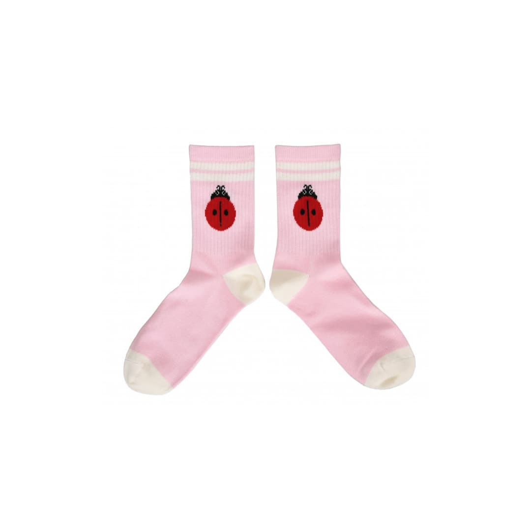 Robin Ruth naiste retrosokid lepatriinuga - Roosa