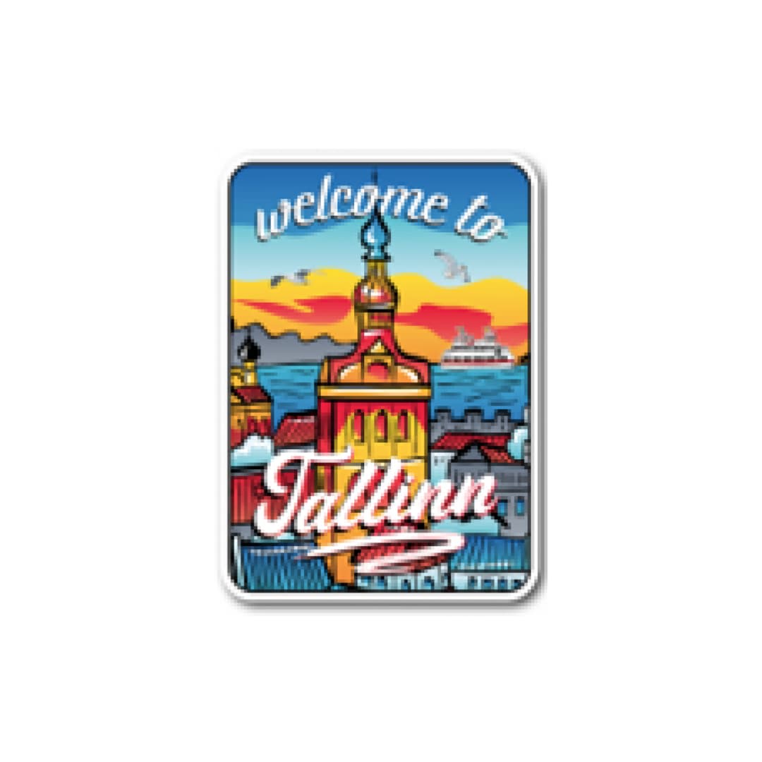 Robin Ruth magnet Estonia - Welcome To Tallinn