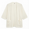 Valent lühem kimono - valge