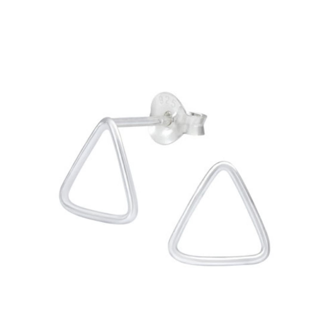 Pärl hõbedast kõrvarõngad Minimalistic - 01