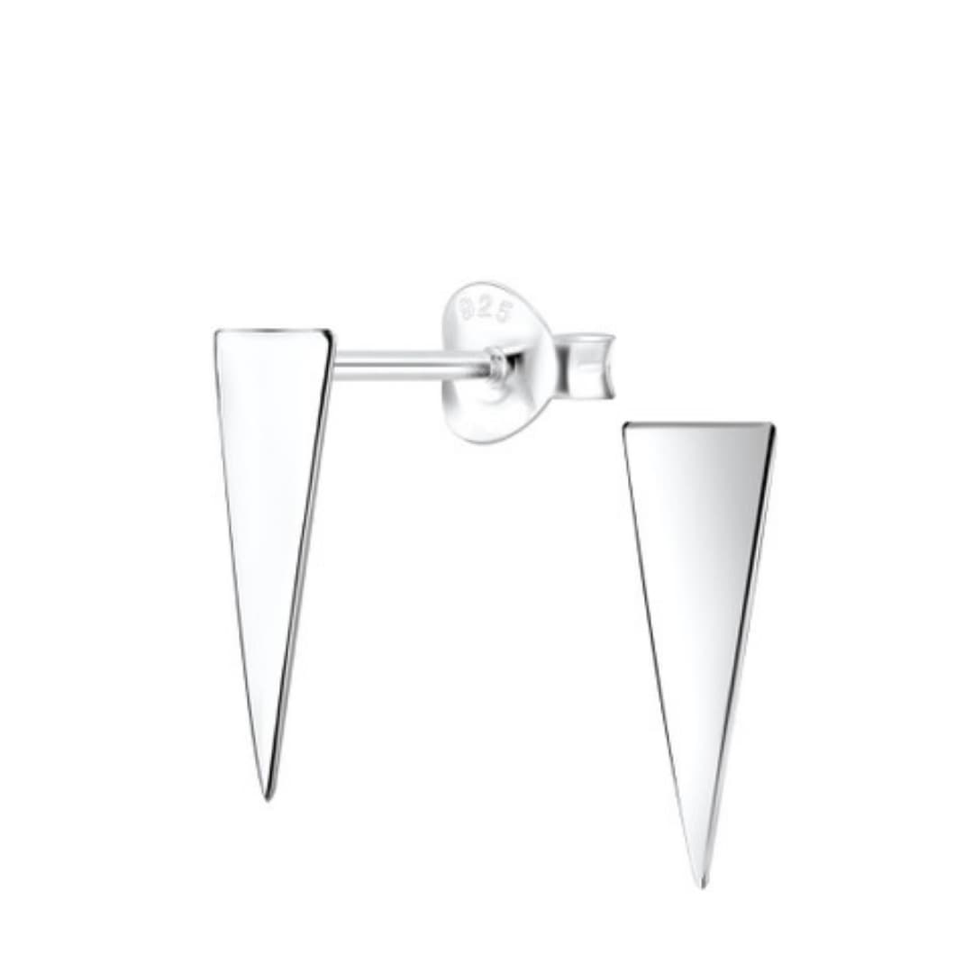 Pärl hõbedast kõrvarõngad Minimalistic - 02