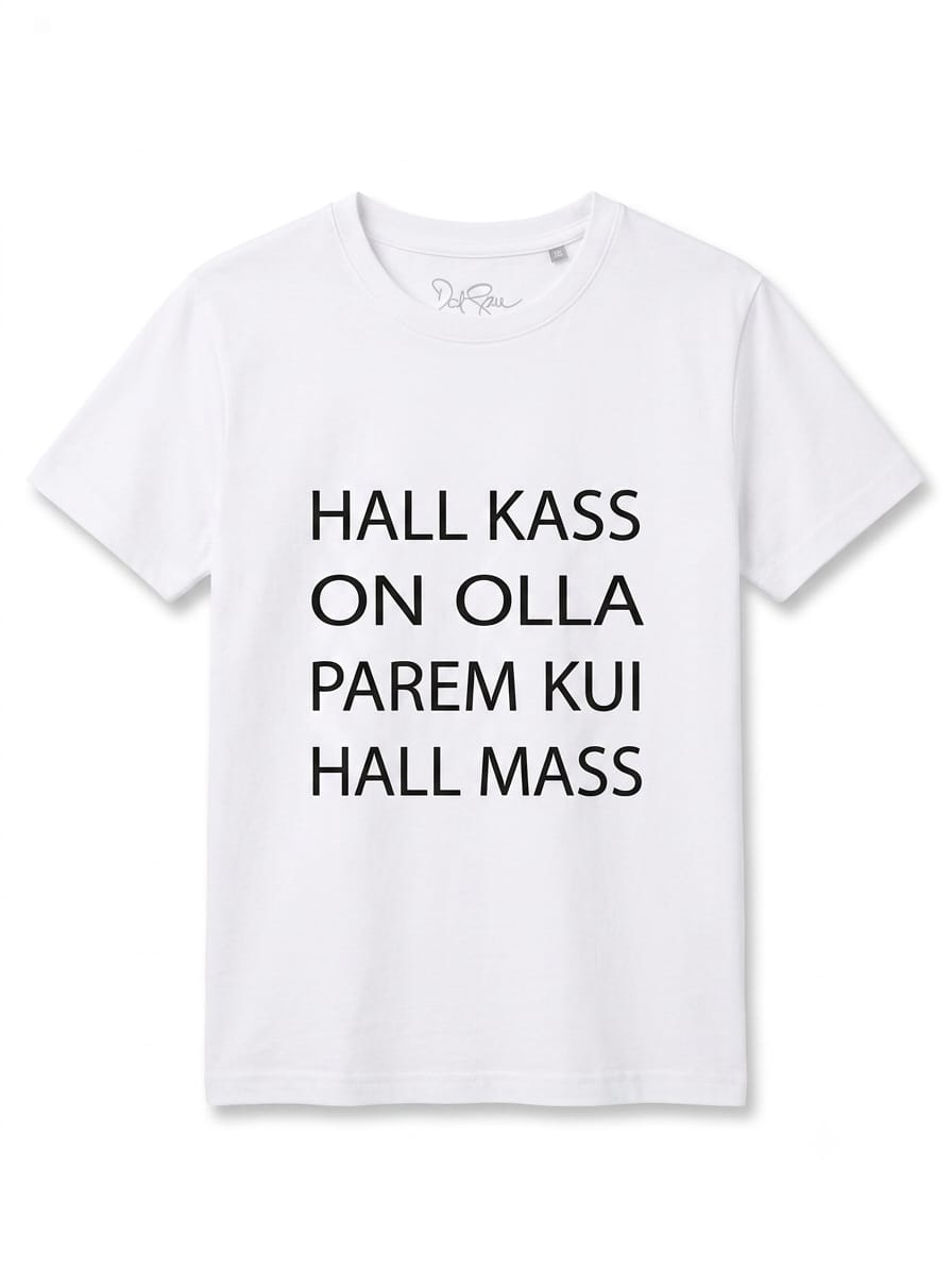 Reet Sau tsärk hall kass valge