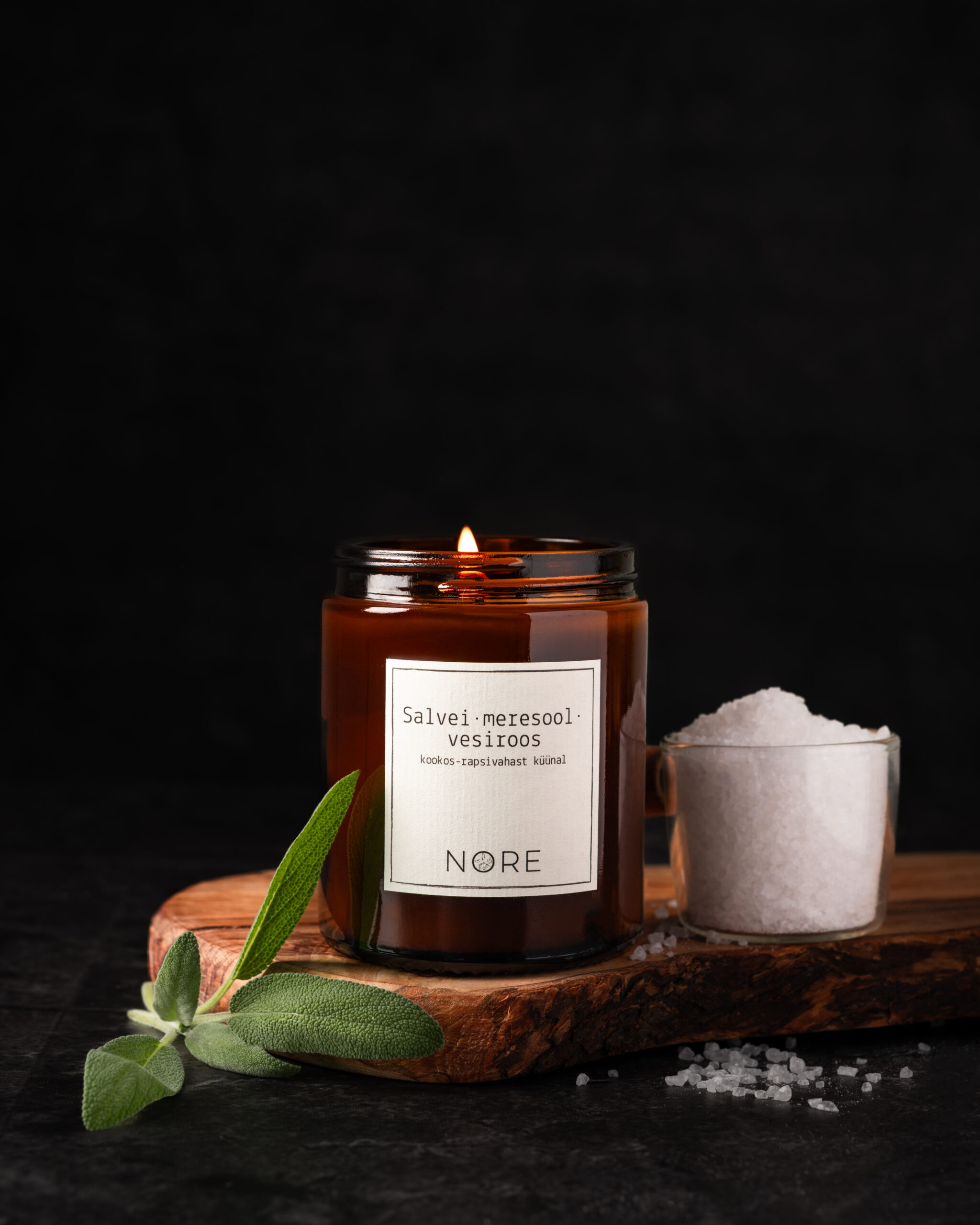 Nore - Salvei•meresool•vesiroos küünal 150g