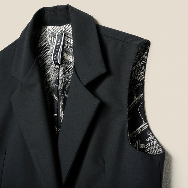Voodri ja mustriga vest WK-04 - Pilt 4