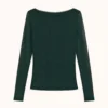 Mesh kangas pluus - roheline LF-05