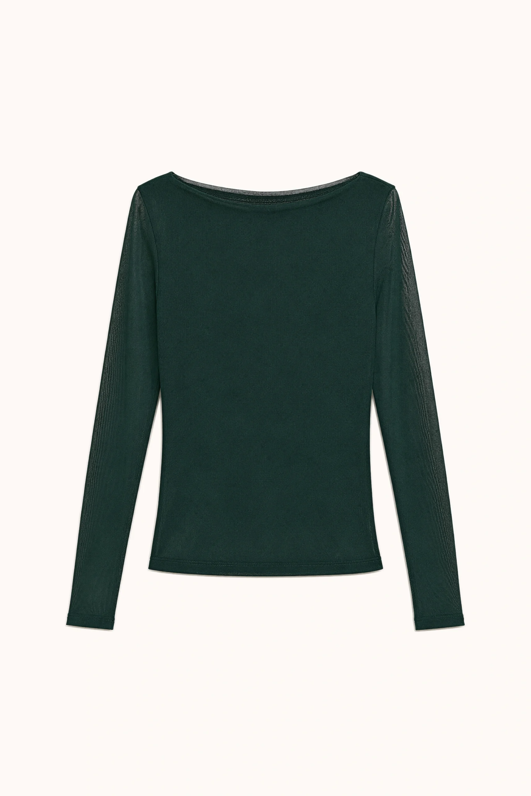 Mesh kangas pluus - roheline LF-05