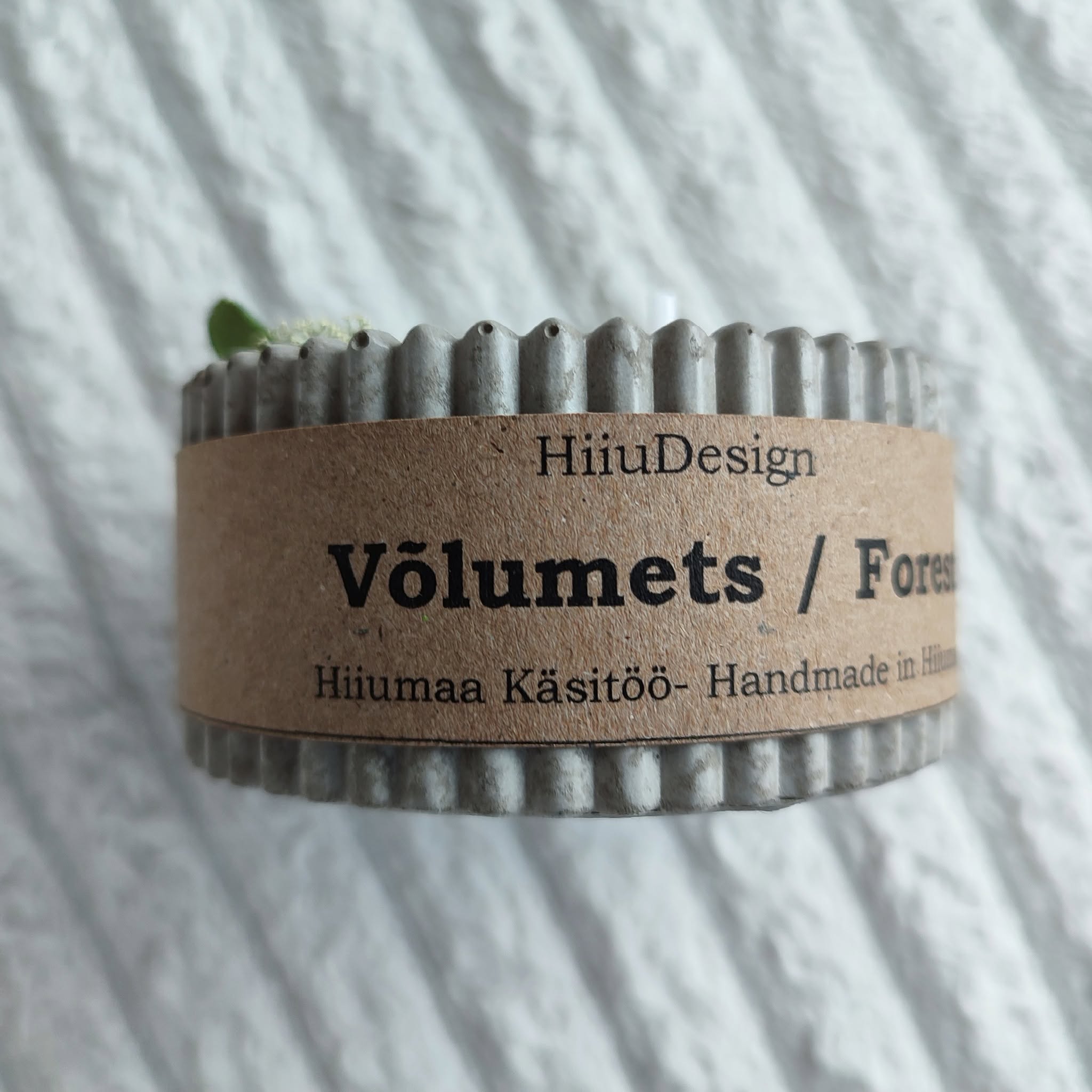 Hiiu disain küünal - võlumets - Pilt 2