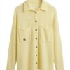 Lumoda kootud jakk -  kollane LM-11