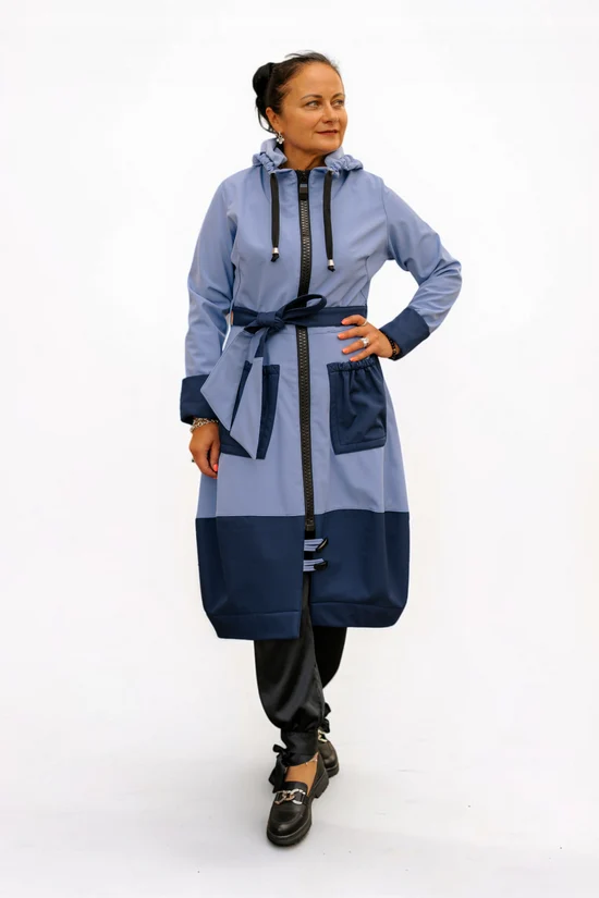 Moniik softshell mantel - Helesinine