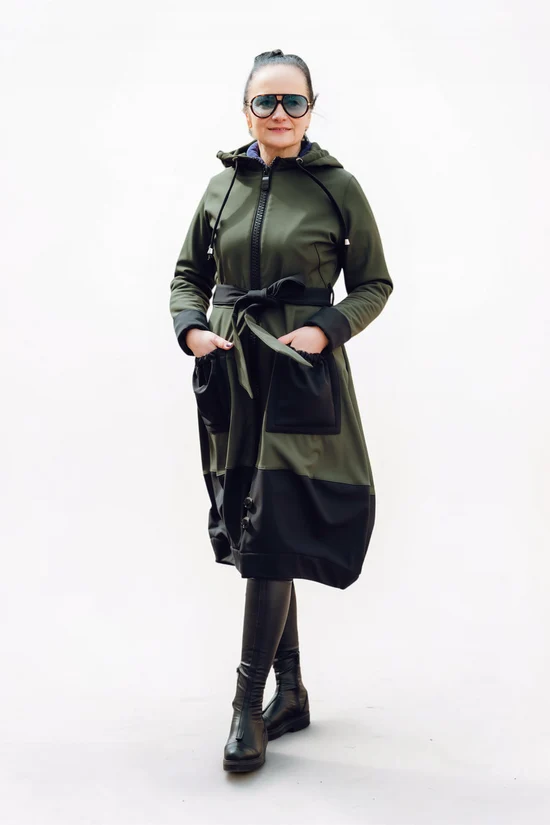 Moniik softshell mantel - Roheline